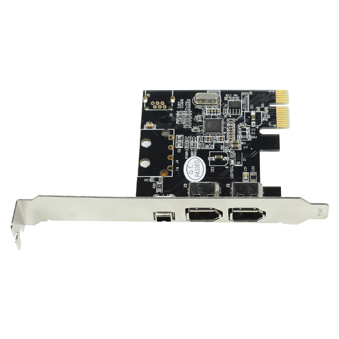 PCIe Combo 3 порта 1394A 1x 4Pin 2x 6Pin Плата расширения PCI Express к IEEE 1394 контроллер адаптера для
