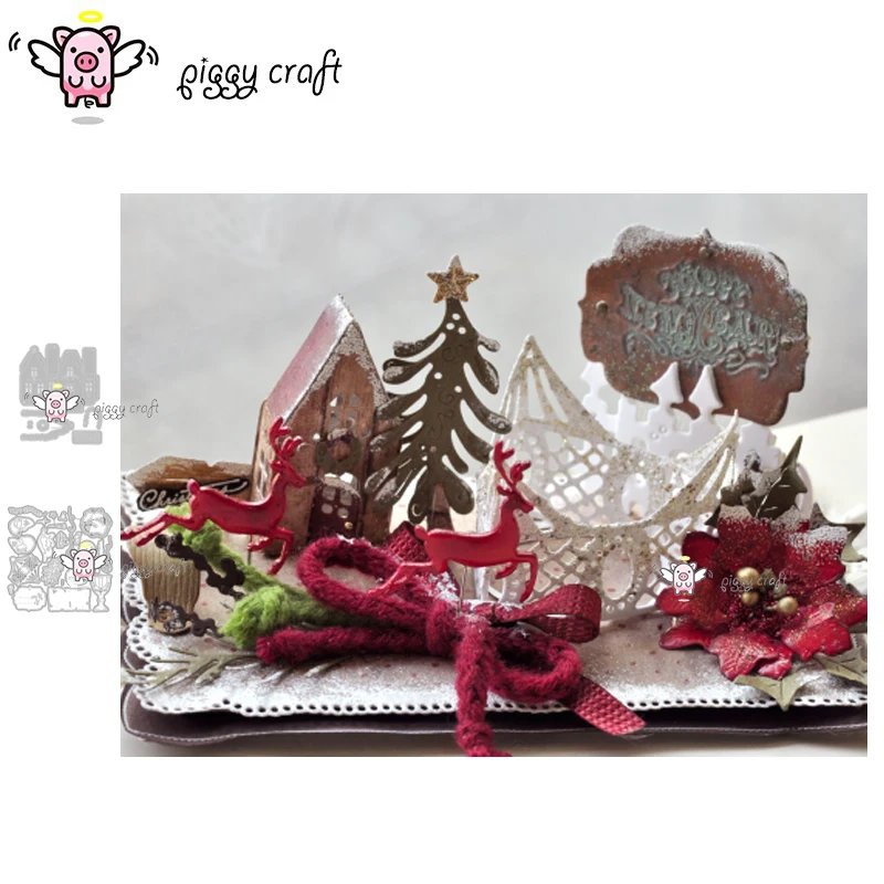 Свинья для рукоделия металлические режущие штампы порезанные формы