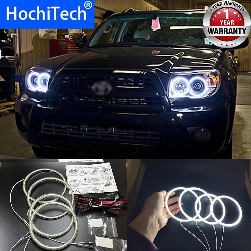 

HochiTech Super bright White color light SMD LED Angel eyes for Toyota 4Runner 2006-2009 Car Styling Daytime Running Light