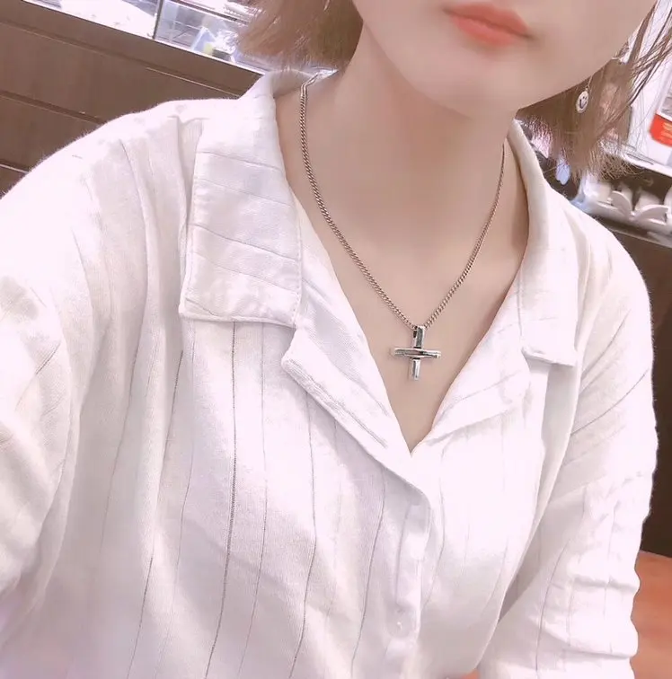 

G317 S925 Sterling Silver Necklace New Brand Couple Pattern Letter Personality Fashion Style Simple Style Gift Hot Sale