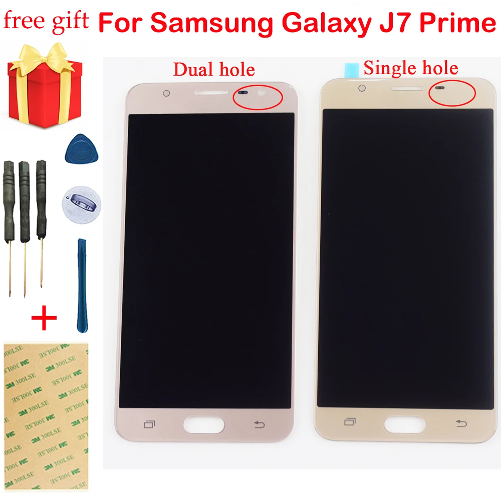 Для Samsung Galaxy J7 Prime ЖК экран SM G610 G610F G610M дисплей кодирующий преобразователь
