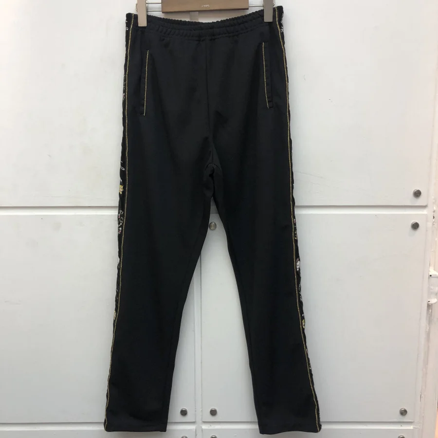 

Зимние спортивные брюки с вышивкой и лентами, мужские и женские брюки, брюки, джоггеры, уличная одежда, штаны для бега, мужские