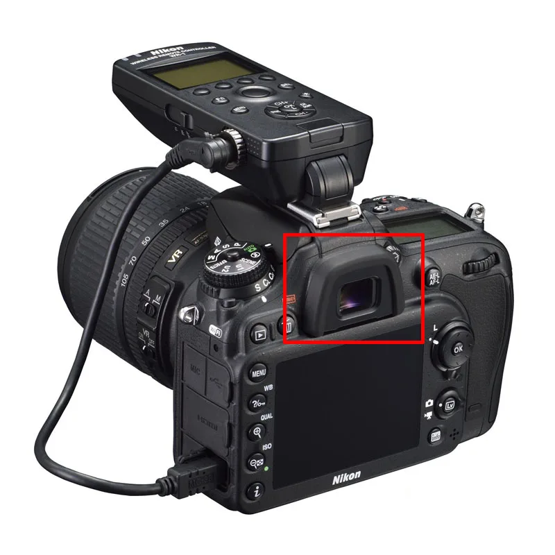 Зеркальная камера окуляра видоискателя DK 23 наглазник для NIKON D100 D200 D300 D600 D7000 D7100 D90