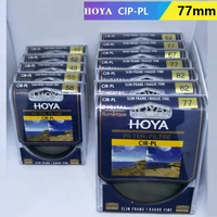 genuine hoya 77mm circular polarizing cir pl slim cpl filter slim polarizer protective lens filter for camera nikon sony lens