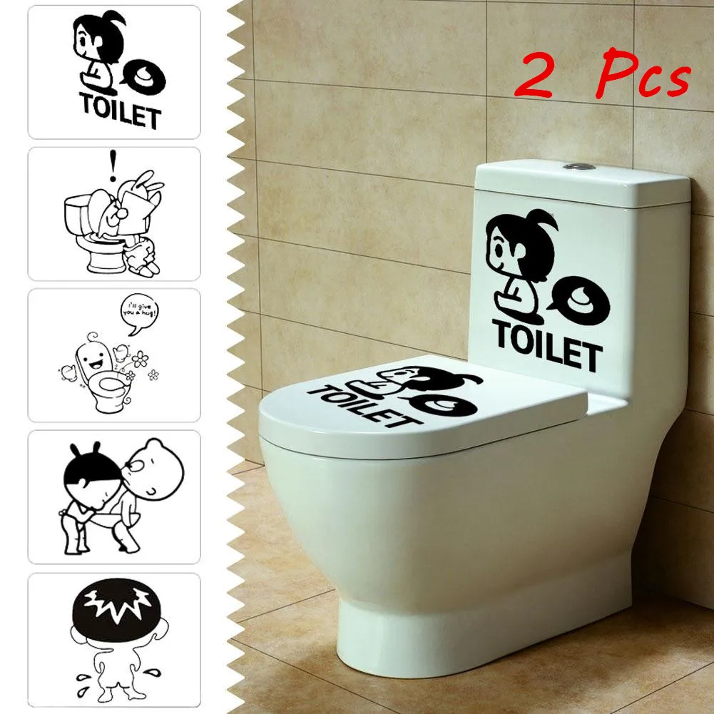 Домашний декор для гостиной черно белая виниловая наклейка ванной комнаты