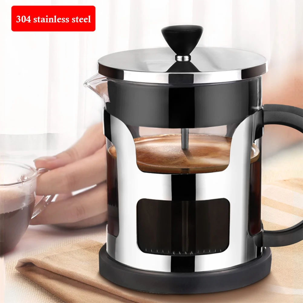 Перколятор для кофе из нержавеющей стали 304 домашний заварник с французским