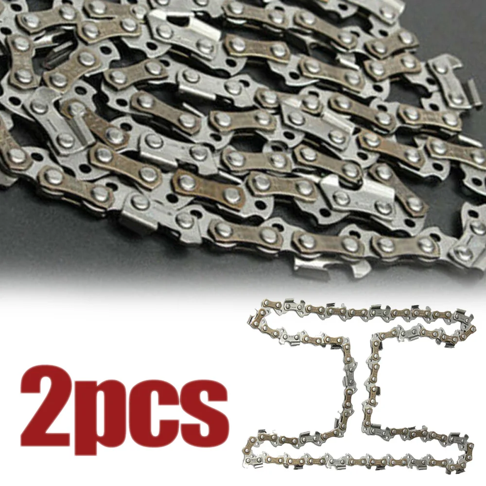 

2x Metal Chainsaw Chain 14.050Gauge 50DL For Stihl MS170 MS180 Easy To Install