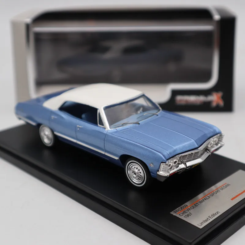 1/43 Премиум X для Ch ~ rolet Impala спортивный седан 1967 металлик PRD559 литьё под давлением