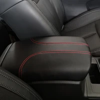 sbtmy car styling central armrest box leather cover armrest box leather case fit for nissan x trail t32 x trail 2014 2019