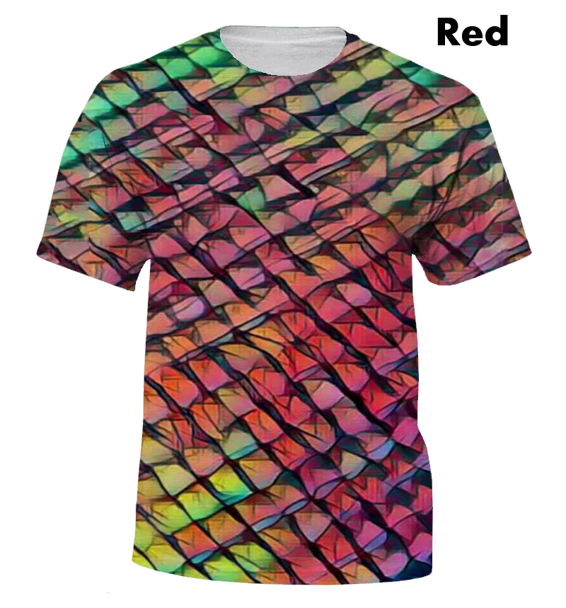 

Summer leisure and cool Scales new high-quality T-shirt (the best gift)