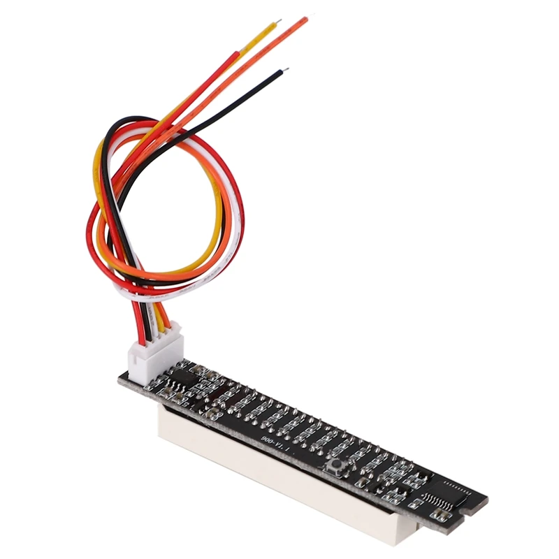 Мини двойной 12 уровневый индикатор VU метр стерео усилитель плата регулируемый