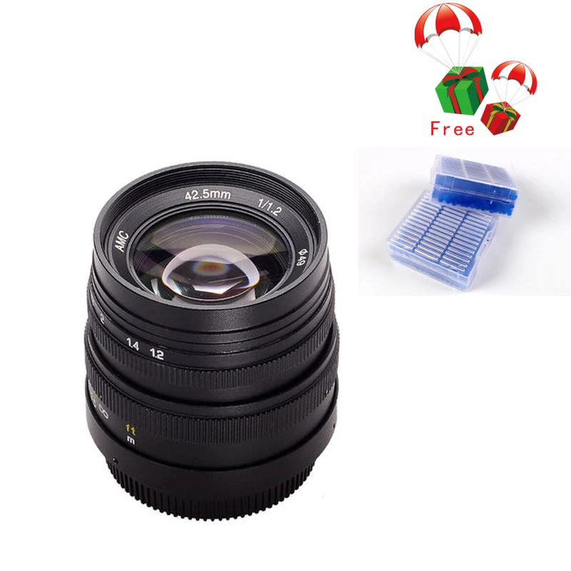 Жонгюй Mitakon FreeWalker 42 5mm f/1 2 объектив для цифровой камеры Olympus Panasonic M4/3 Micro Four Thirds MFT