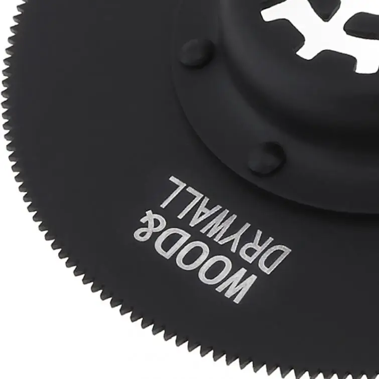 

80mm Black 65 Manganese Steel Saw Blade Power Tool Accessories with Sharp Tooth Fit for Wood / Sheet Grinding /PVC /Nail Cutting