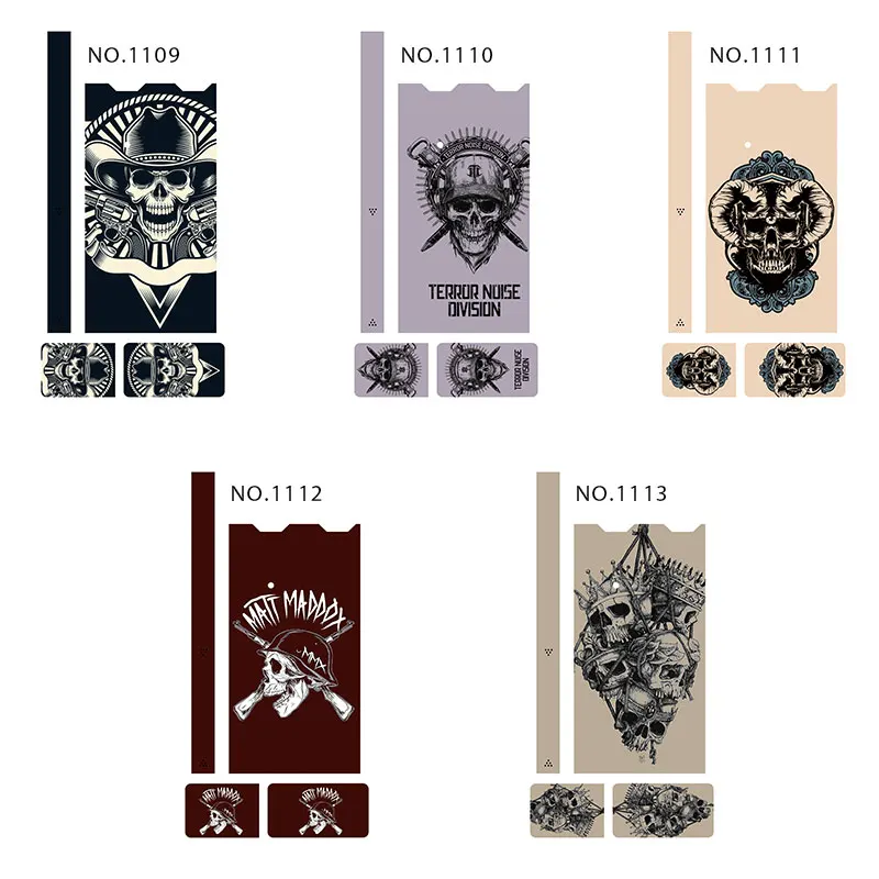 Волшебная Акула череп черная классная панк кожа Наклейка для Juul чехол пленка