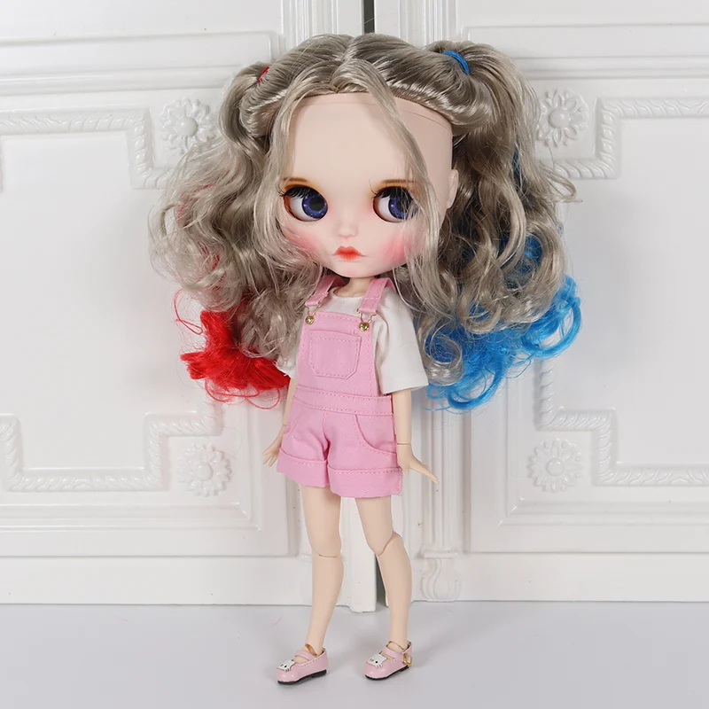 Кукла Blyth ICY DBS с белыми кожаными суставами красочные волосы расписанные вручную