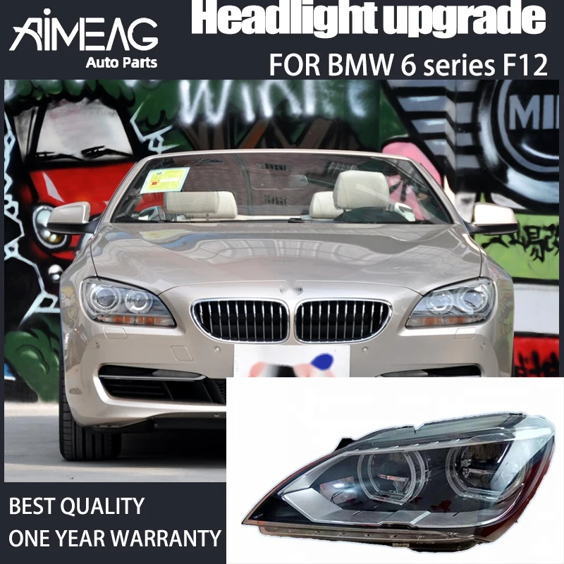 

Headlamp Assembly fit BMW 6 series F12 640 Xenon upgrade LED Complete Plug and Play Aftermarket car front light
