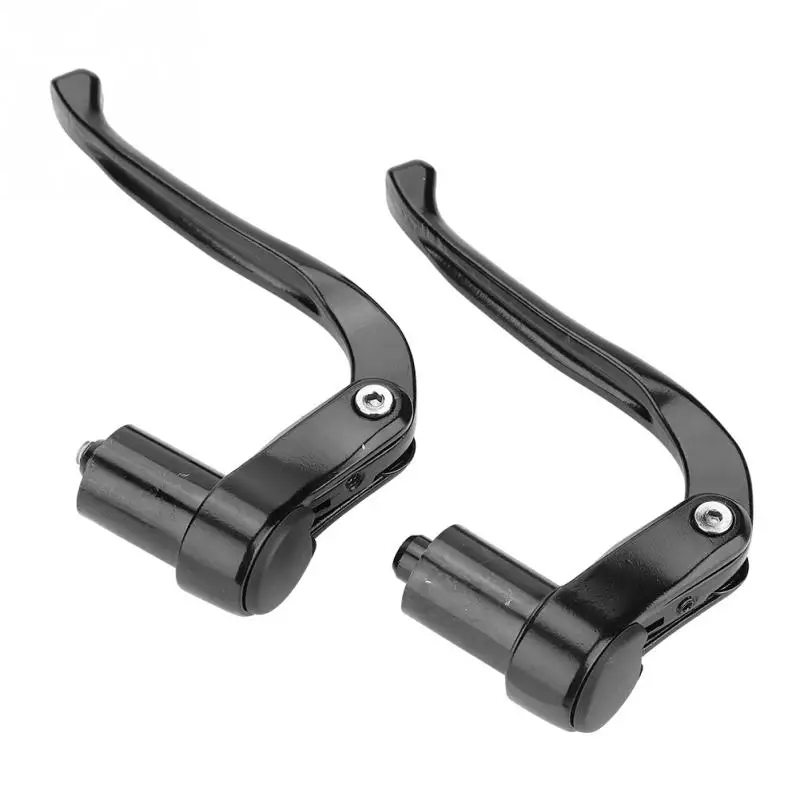 1 Pair Bike Brake Levers Folding Handle Lightweight Aluminum Alloy Mountain Road Bicycle Lever Parts | Спорт и развлечения