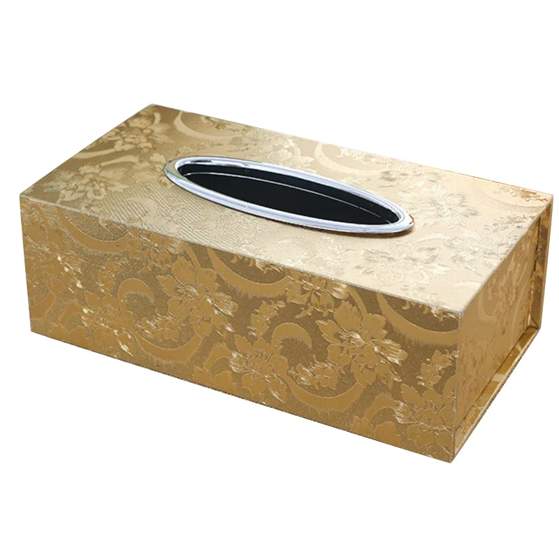 Кожаная Коробка для салфеток в форме прямоугольника дома и элегантный Съемный