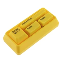 creative stationery kit portable stapler puncher set keyboard brush combo office stationery mini student use small