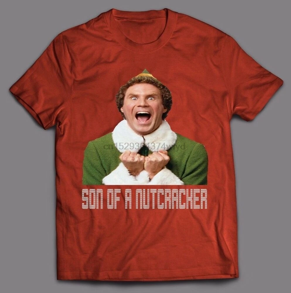 Мужская футболка ELF SON OF A nut cracker OLD SKOOL CUSTOM ART много вариантов|Мужские футболки| |