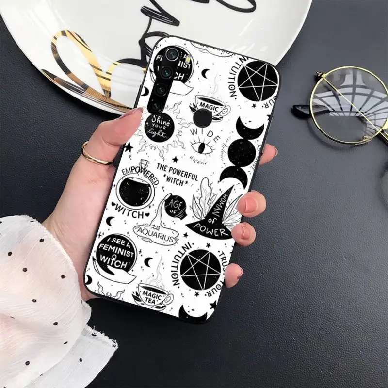 

Witches moon Tarot Witch Ouija Phone Case For Xiaomi mi 9 9t 10 redmi 9 9a 8 8a note 10 9 9s 8 8t 7 pro max funda
