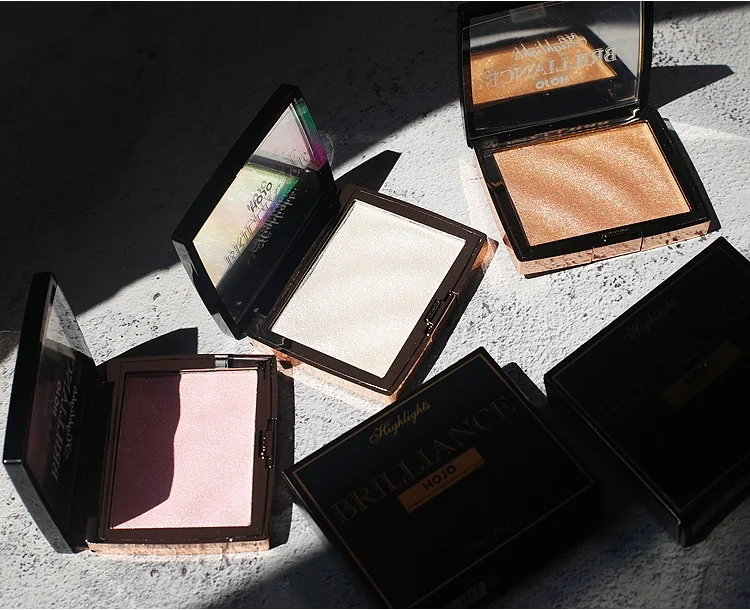 Glow Kit хайлайтер макияж Мерцающий Порошок хайлайтер палитра база осветитель изюминка лица Контур Золотой бронзатор