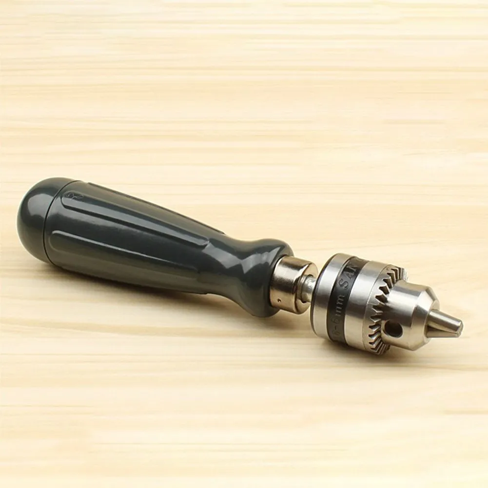 

0.6-6mm Hand Drill Tool Pin Vise Woodworking Precision DIY Model With Drill Bit