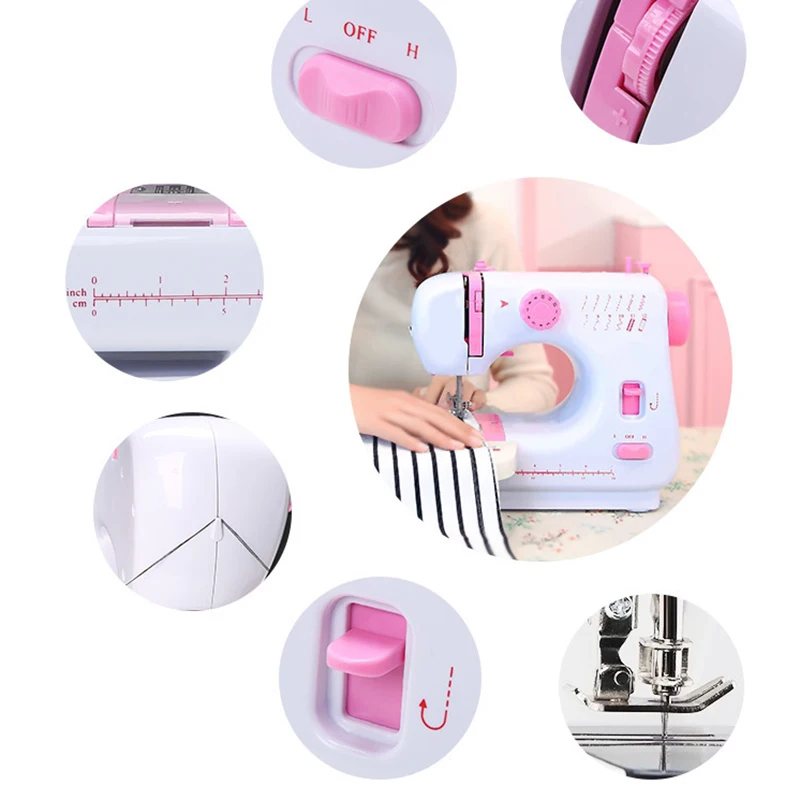 Швейная машина бытовая многофункциональная двойная нить и быстрая рукоятка