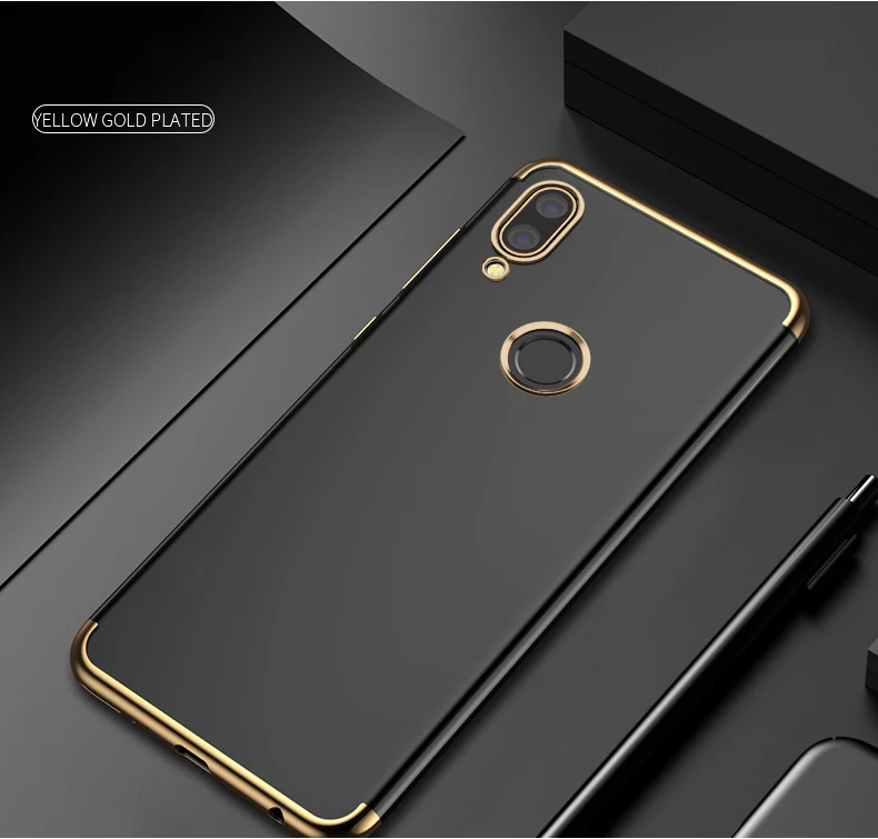 Gold Huawei P Smart чехол, прозрачное покрытие, Мягкая силиконовая задняя крышка для huawei P Smart Plus P Smart Z Phone Coque - Цвет: Gold