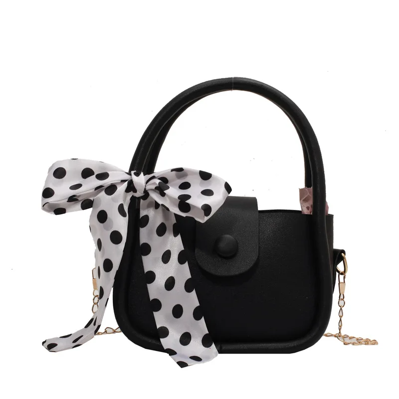 

Korean Style Mini Handbags for Women 2021 Designer Luxury Black High Quality One Shoulder Crossbody Bucket Bag Female Bolsos