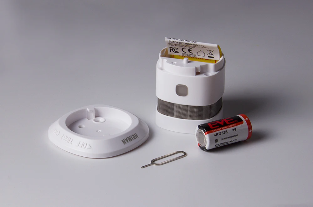 HEIMAN Zigbee пожарная сигнализация, детектор дыма, 4 шт., система умного дома, 2,4 ГГц, высокая чувствительность, датчик безопасности, датчик