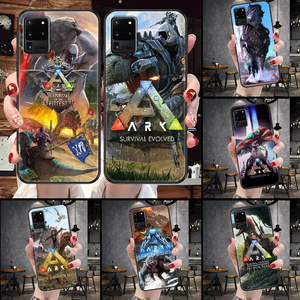 Чехол для телефона ARK Survival Samsung Galaxy Note 4 8 9 10 20 S8 S9 S10 S10E S20 Plus UITRA с ультрачерным