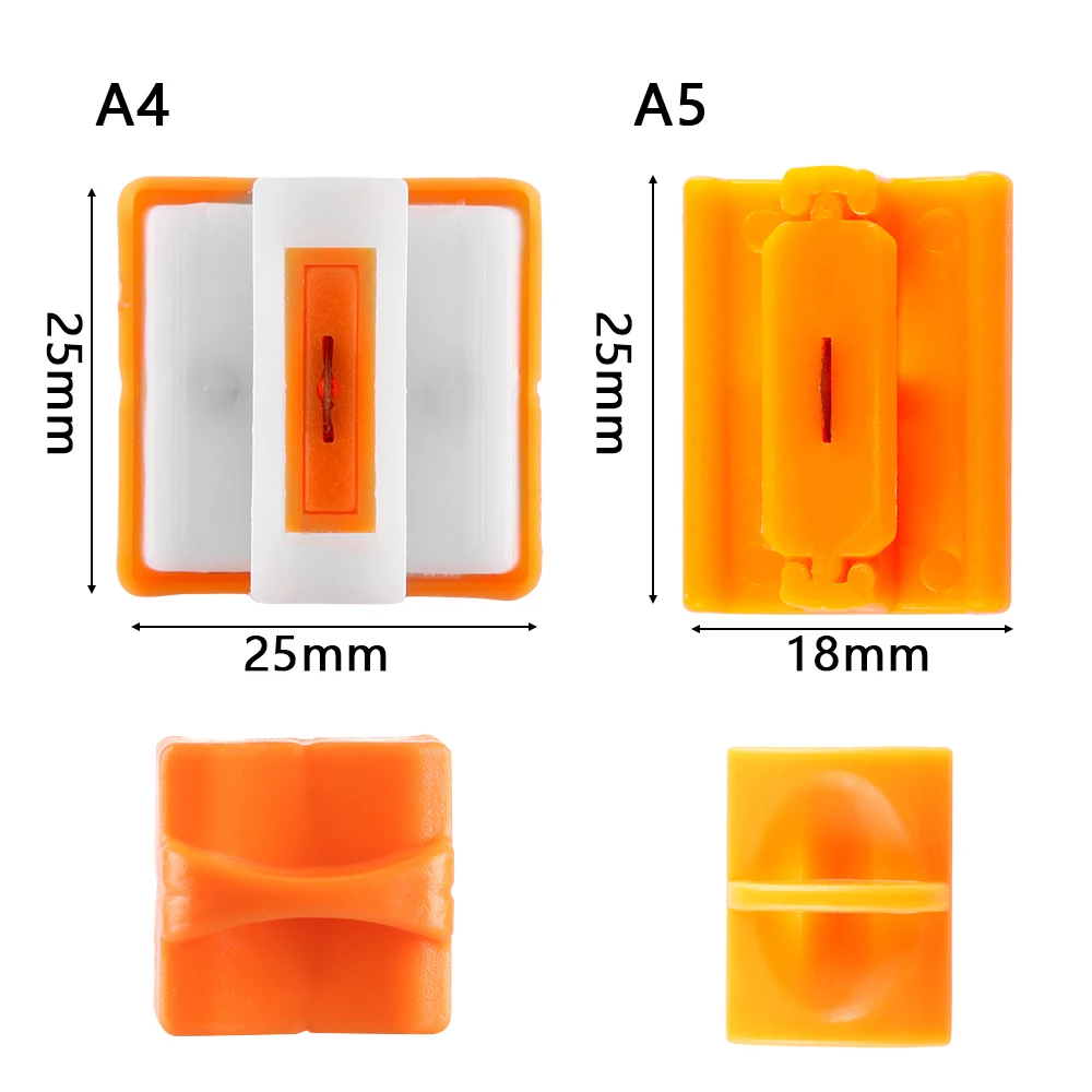 1 шт. офисный канцелярский нож портативный точный лезвие для Бумаги A5/A4 | Дом и сад