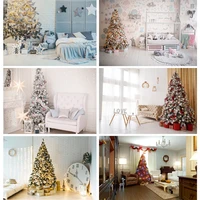 christmas theme photography background christmas tree fireplace children portrait backdrops for photo studio props 21526 jpt 34