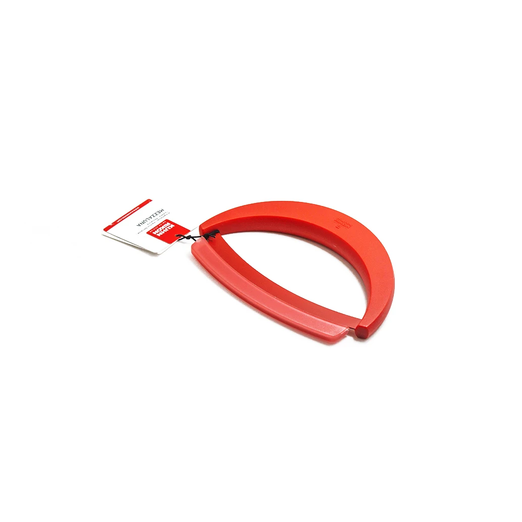 Круглый нож Mezzaluna для зелени Kuhn Rikon красный|Наборы ножей| |