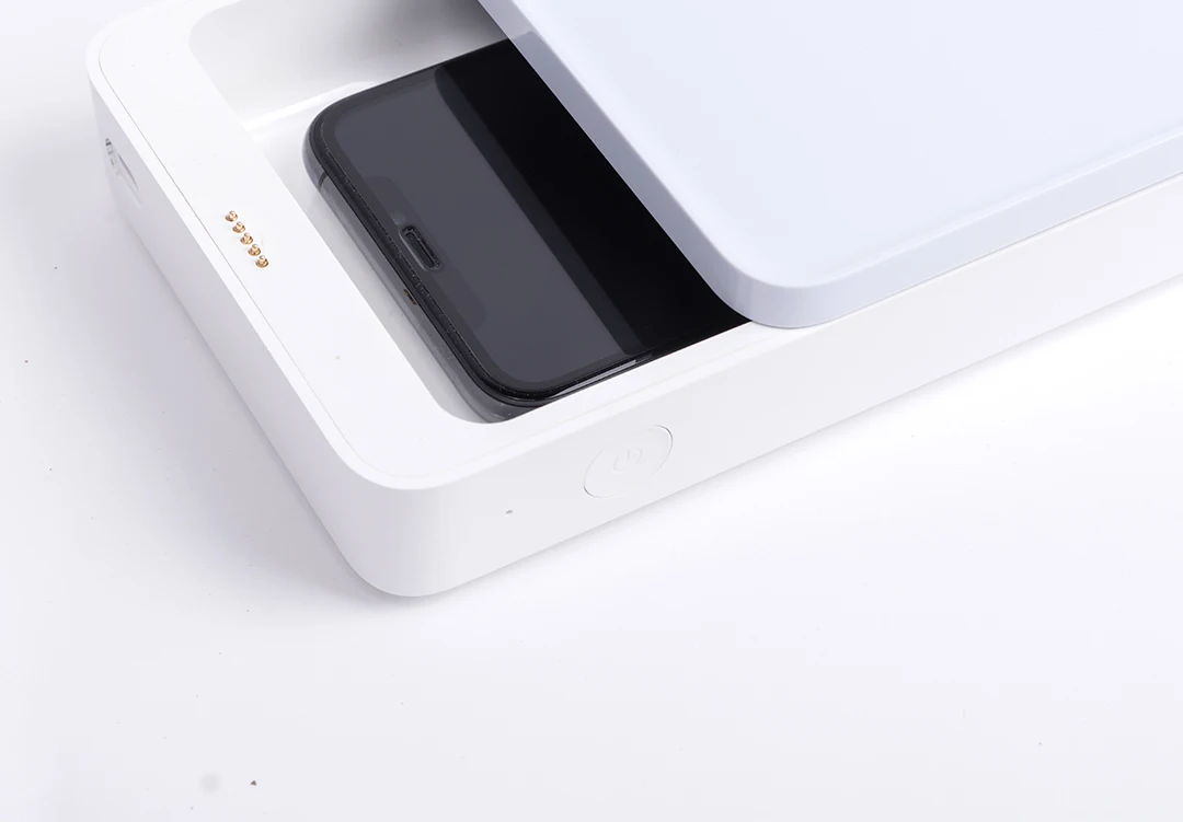 Xiaomi Mijia многофункциональное Беспроводное зарядное устройство дезинфекция коробка VC светодиодный стерилизация 10 Вт Беспроводная зарядка для iphone Xs Max