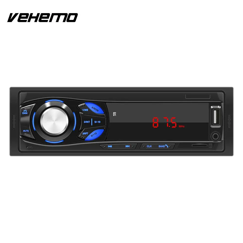 Новый радио MP3-плеер Стерео Аудио 2020 плеер для автомобиля FM/AUX/TF/USB Bluetooth Для 1din |