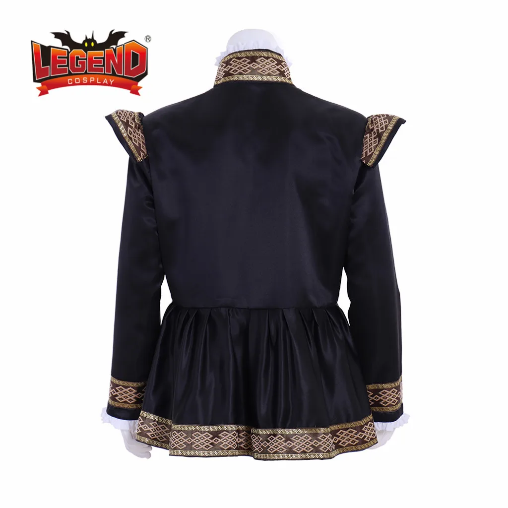 Мужской пиджак винтажный в стиле средневекового Ренессанса костюм королевы