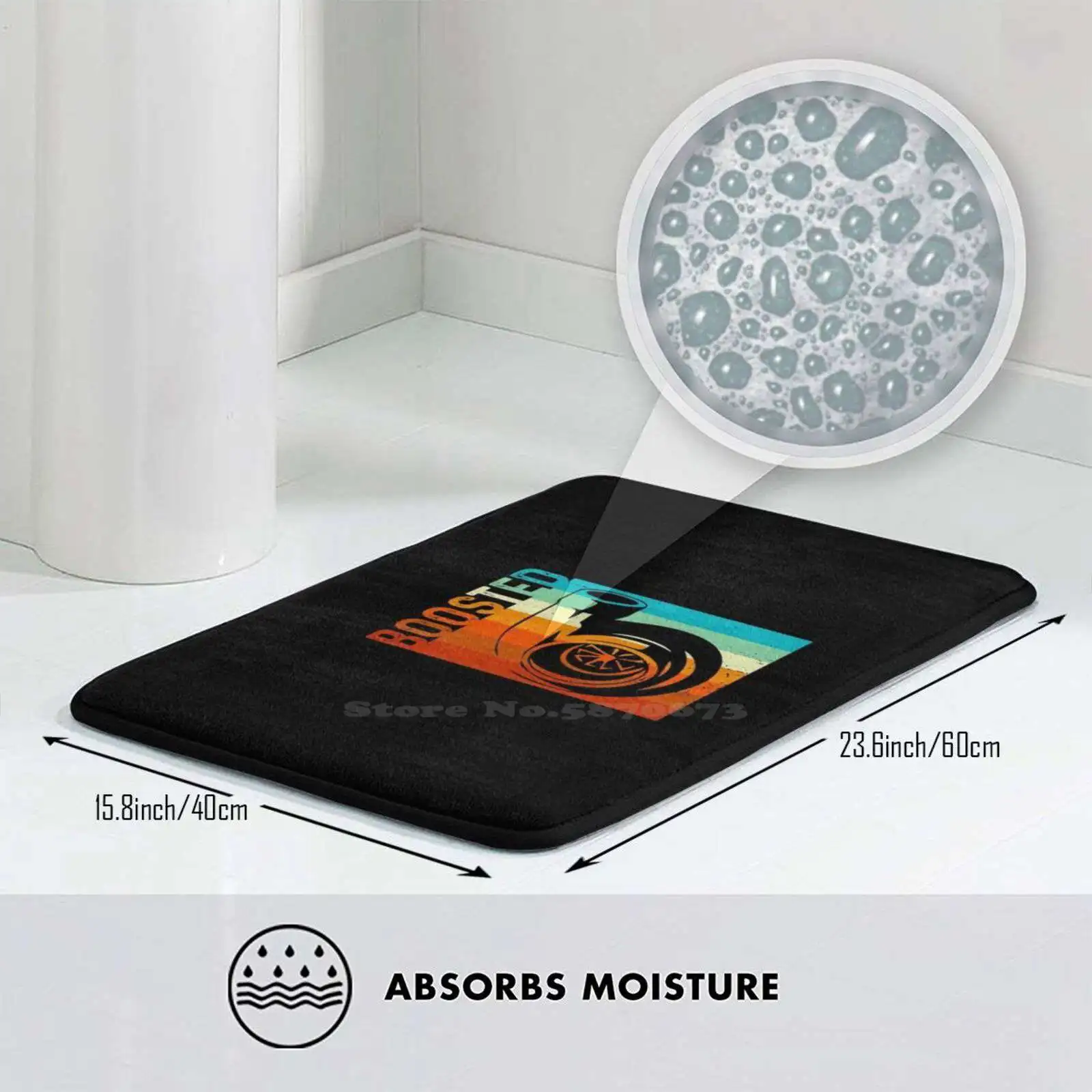 Турбокомпрессор в стиле ретро с турбонаддувом автомобильный гоночный тюнер