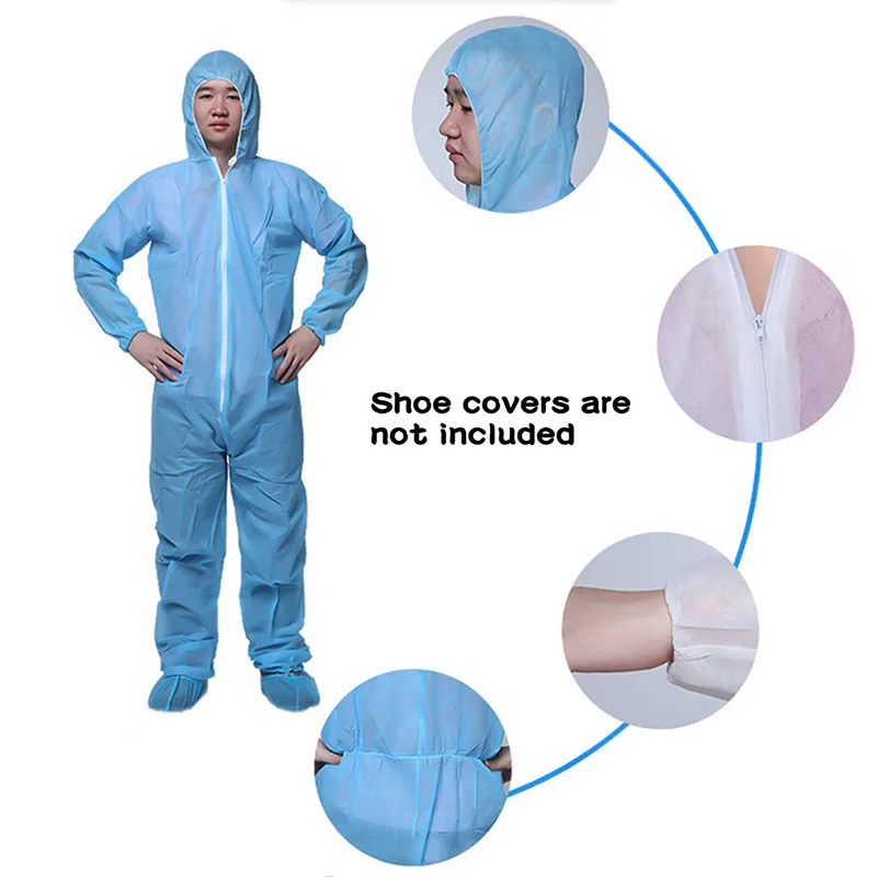 Одноразовый водонепроницаемый маслостойкий Защитный Комбинезон для украшения