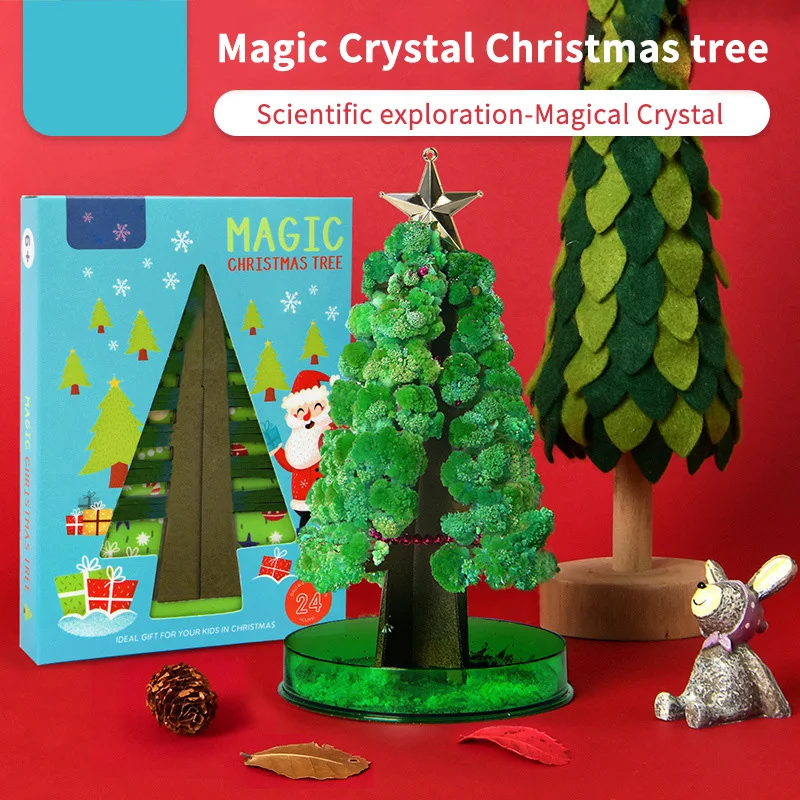 

2020 New DIY Visual Magic Growing Paper Crystals Tree Magically Romantic Flower Tree Colorful Novelty Toys For Child