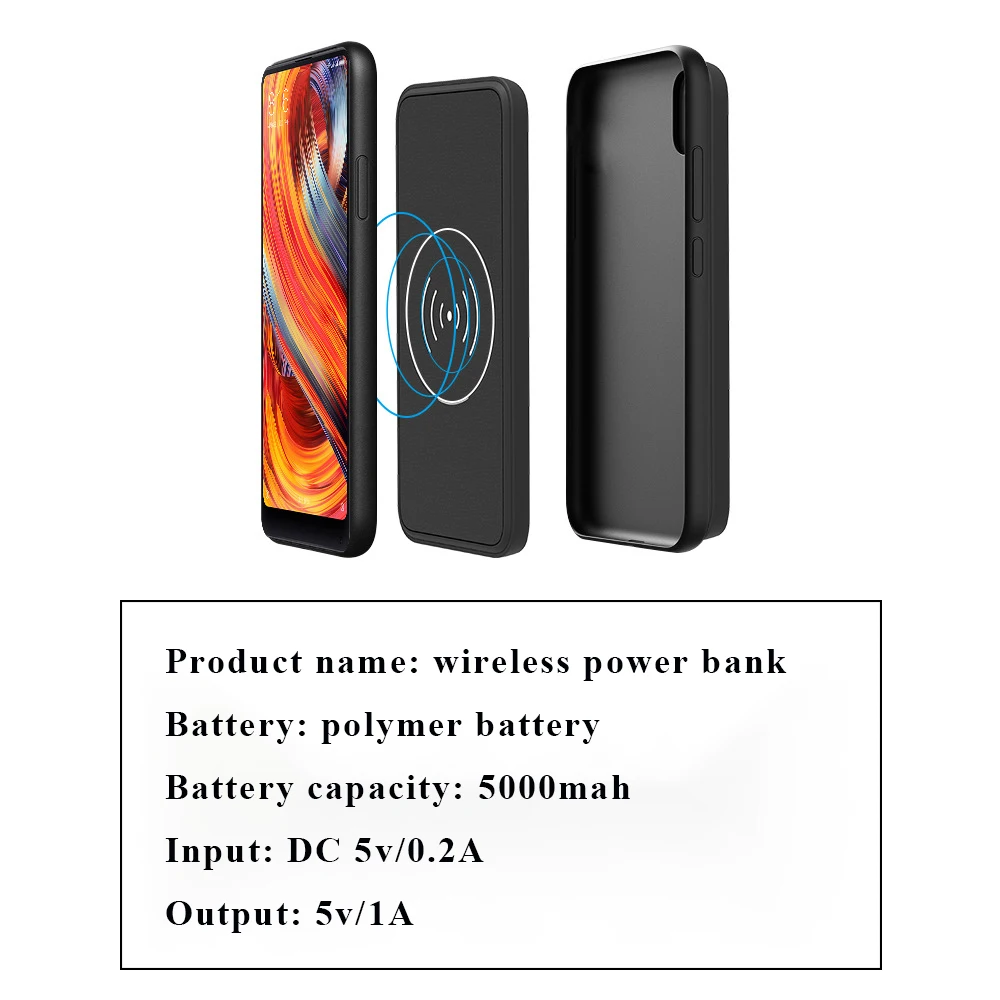 

Battery Charger Case For Samsung Galaxy S9 S8 Plus Soft TPU Charging Phone Power Cover For Samsung Note 8 Note 9 battery Case