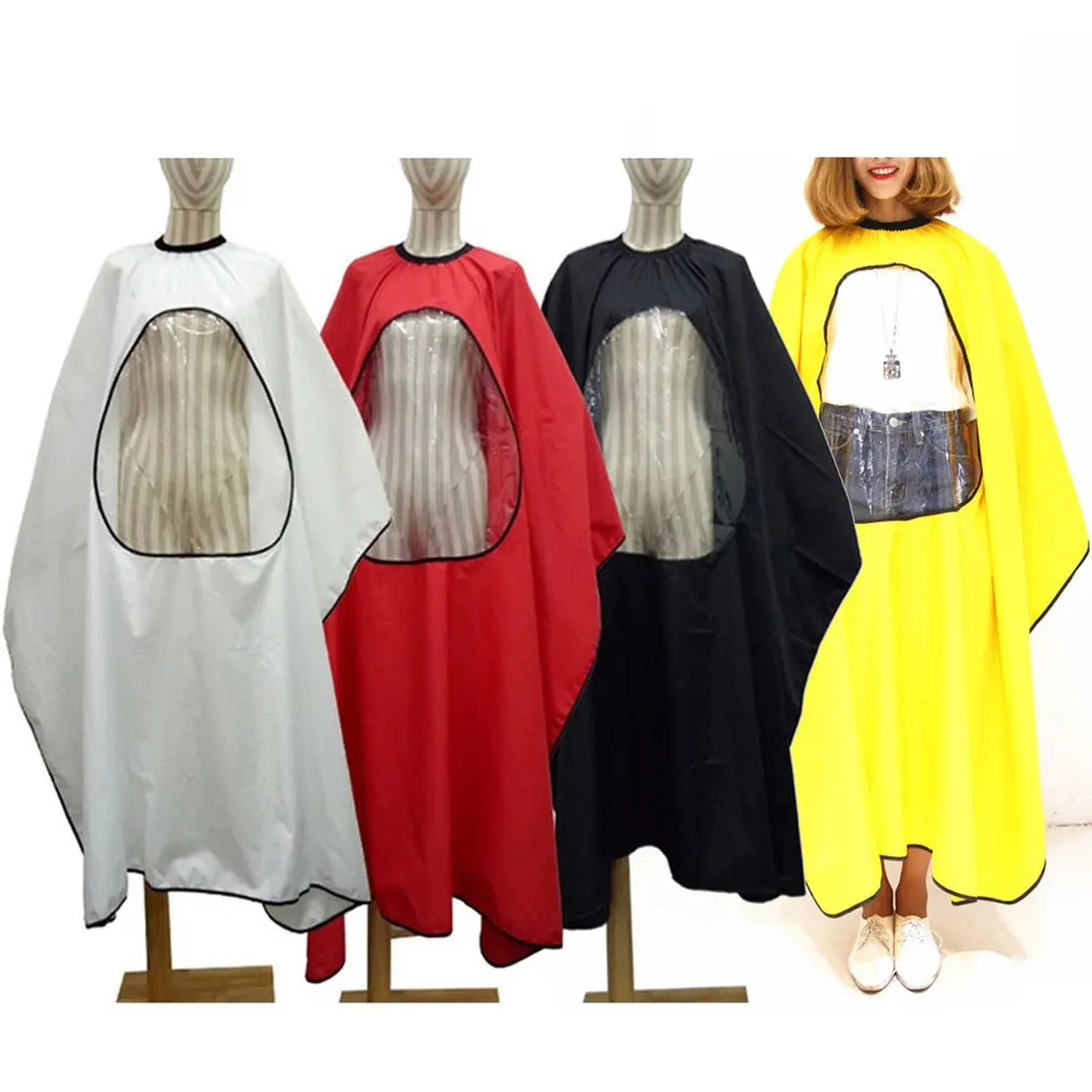 Парикмахерская накидка для стрижки волос с прозрачным окошком|Аксессуары