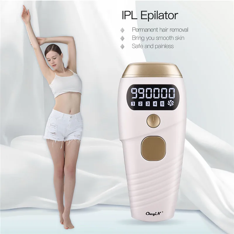 Система для безболезненного удаления волос IPL 5 уровней 990000 вспышек | Бытовая