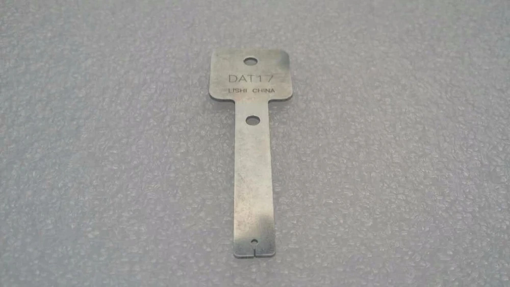 

Подлинный Lishi Tool Master Key DAT17 Lishi 2 в 1 инструмент для Subaru Автомобильный ключ инструмент для ремонта замка автомобиля