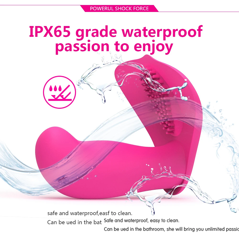 Носимый Женский Вибратор с пультом дистанционного управления и 10 режимов