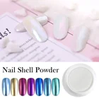 PinPai перламутровый пигмент для ногтей с разным эффектом, блестящий декоративный Гель-лак для ногтей, блестящий порошок для маникюра