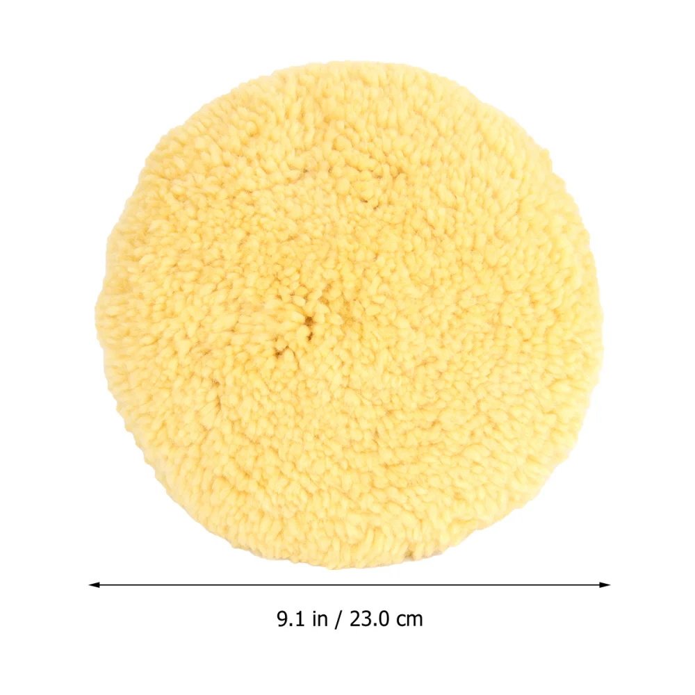 

M16 Waxing Wool Wheel Double Side Polished Pads Buffer for Car (White)