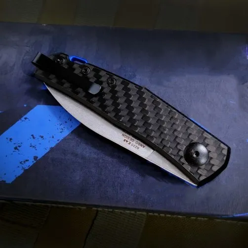 Складной нож ZT0235 D2 ручка из углеродного волокна карманный для повседневного