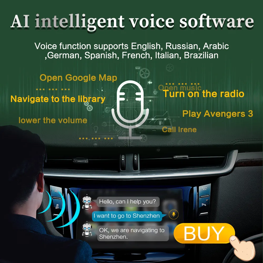 Автомагнитола 2DIN на Android 10 0 DSP RDS IPS GPS-навигация Wi-Fi CarPlay мультимедийный плеер для